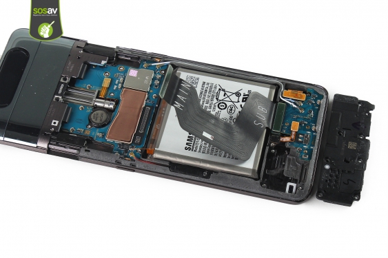 Guide photos remplacement nappe de liaison connecteur de charge Galaxy A80 (Etape 13 - image 1)