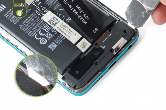 Guide photos remplacement vibreur Redmi Note 9 Pro (Etape 12 - image 1)