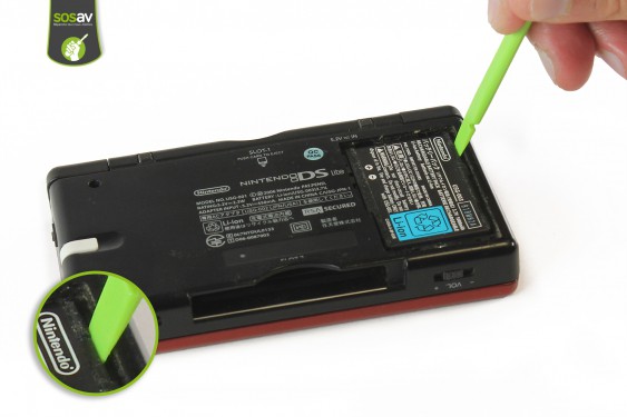 Guide photos remplacement coque supérieure Nintendo DS Lite (Etape 4 - image 1)