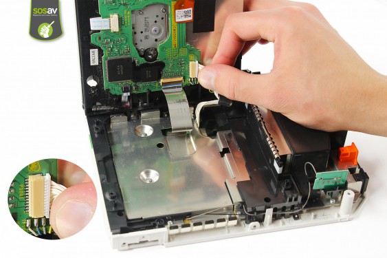 Guide photos remplacement câble d'alimentation du lecteur dvd Nintendo Wii (Etape 15 - image 1)