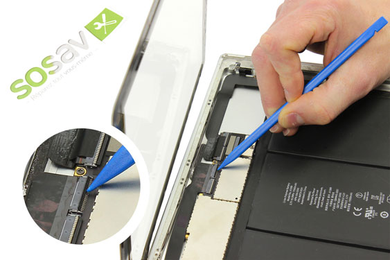 Guide photos remplacement connecteur de charge iPad 3 WiFi (Etape 11 - image 2)