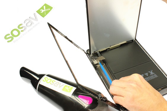 Guide photos remplacement vitre tactile iPad Air 1 WiFi (Etape 11 - image 4)
