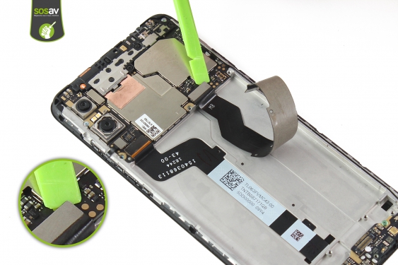 Guide photos remplacement nappe connecteur de charge Redmi Note 6 Pro (Etape 20 - image 1)