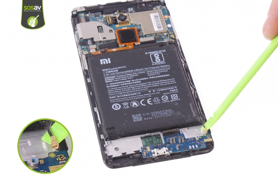 Guide photos remplacement connecteur de charge Redmi Note 4X (Etape 13 - image 2)
