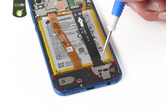 Guide photos remplacement connecteur de charge Huawei P20 Lite (Etape 10 - image 1)