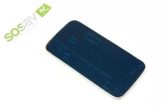 Guide photos remplacement sticker vitre Samsung Galaxy S4 (Etape 3 - image 2)