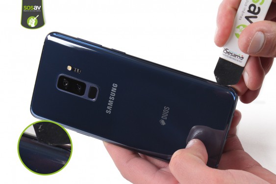 Guide photos remplacement capteur d'empreintes Galaxy S9+ (Etape 3 - image 1)