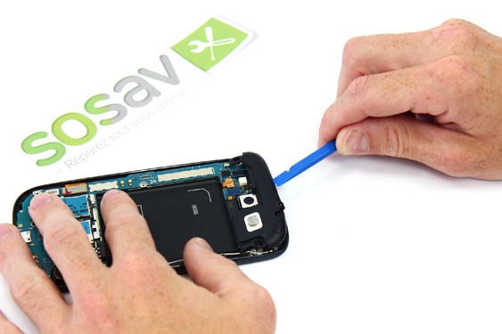 Guide photos remplacement bouton power Samsung Galaxy S3 (Etape 8 - image 2)