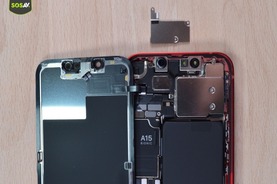 Guide photos remplacement batterie iPhone 13 Mini (Etape 5 - image 4)