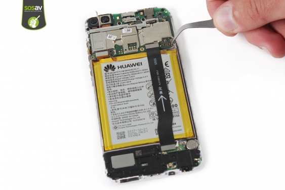 Guide photos remplacement cable d'interconnexion Huawei P Smart (Etape 14 - image 1)
