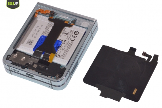 Guide photos remplacement batteries Galaxy Z Flip5 (Etape 9 - image 4)