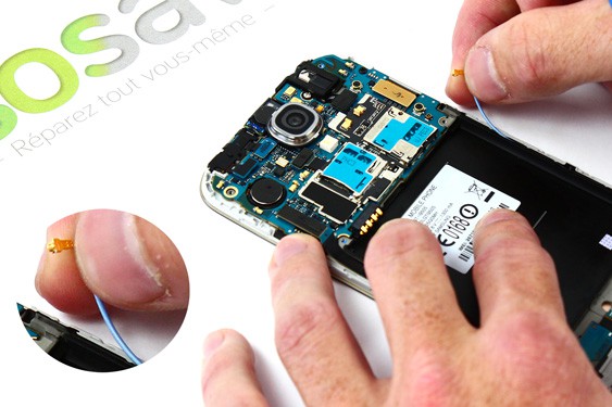 Guide photos remplacement vibreur  Samsung Galaxy S4 (Etape 9 - image 1)