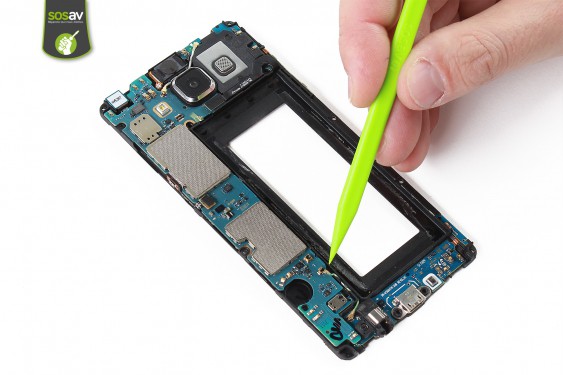 Guide photos remplacement nappe connecteur de charge Samsung Galaxy A5 (Etape 30 - image 1)