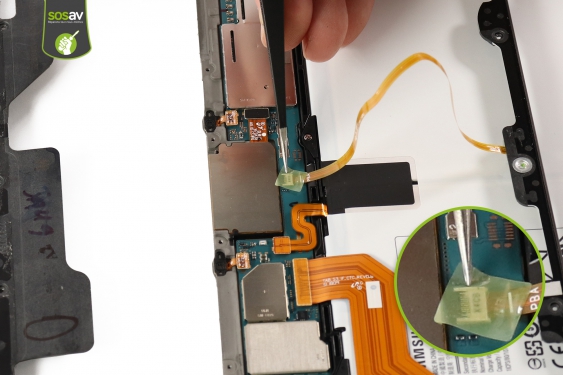 Guide photos remplacement bouton home & capteur d'empreinte Galaxy Tab S3 9.7 (Etape 17 - image 2)