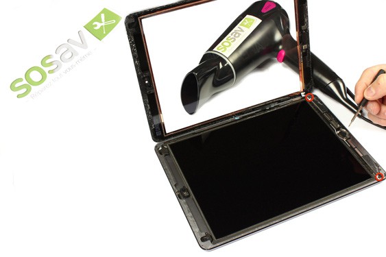 Guide photos remplacement vitre tactile iPad Air 1 WiFi (Etape 6 - image 1)