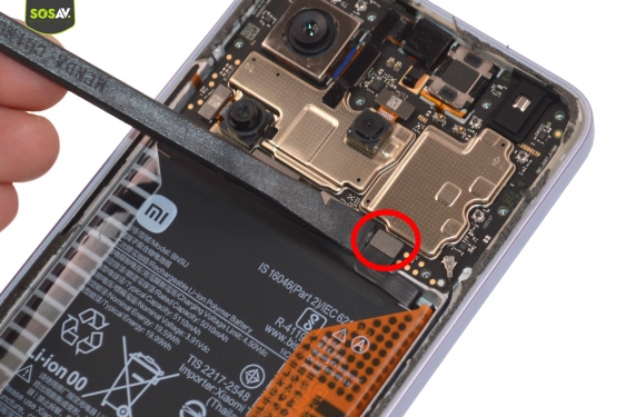 Guide photos remplacement connecteur de charge Redmi Note 14 (Etape 4 - image 4)