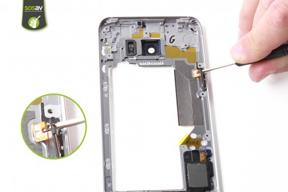 Guide photos remplacement châssis interne Samsung Galaxy S6 Edge + (Etape 17 - image 2)
