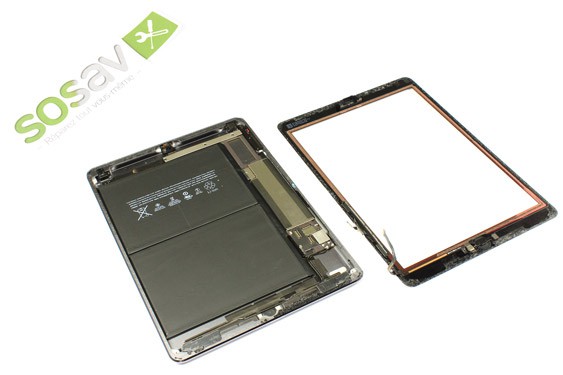 Guide photos remplacement vitre tactile iPad Air 1 WiFi (Etape 17 - image 3)
