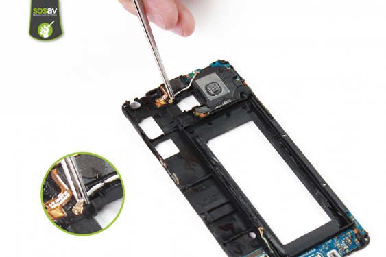 Guide photos remplacement câble coaxial haut Samsung Galaxy A5 (Etape 36 - image 2)