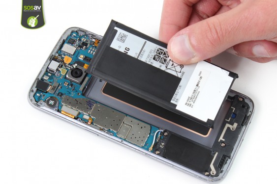 Guide photos remplacement batterie Samsung Galaxy S7 Edge (Etape 14 - image 4)