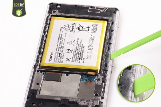 Guide photos remplacement batterie Xperia C5 Ultra (Etape 7 - image 2)