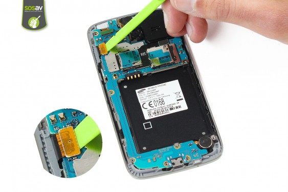 Guide photos remplacement haut-parleur interne Samsung Galaxy Core 4G (Etape 8 - image 1)