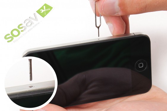Guide photos remplacement nappe capteur de proximité et bouton power iPhone 4 (Etape 23 - image 1)