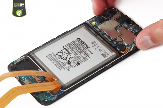 Guide photos remplacement haut-parleur interne Galaxy A50 (Etape 18 - image 2)