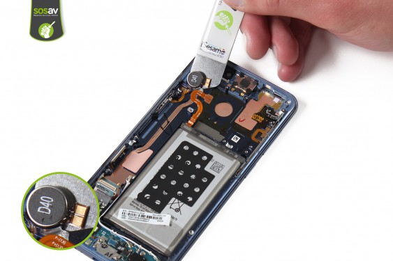 Guide photos remplacement vibreur Galaxy S9+ (Etape 24 - image 2)