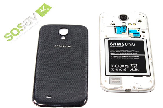 Guide photos remplacement coque arrière Samsung Galaxy S4 (Etape 3 - image 1)
