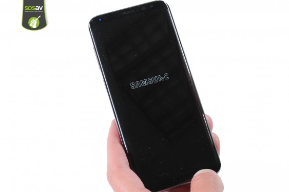 Guide photos remplacement câble d'interconnexion wifi Samsung Galaxy S8+ (Etape 1 - image 4)