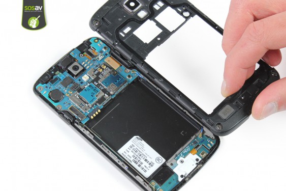 Guide photos remplacement câble d'interconnexion Samsung Galaxy S4 Active (Etape 12 - image 2)