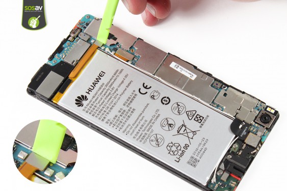 Guide photos remplacement batterie Huawei P8 (Etape 11 - image 1)