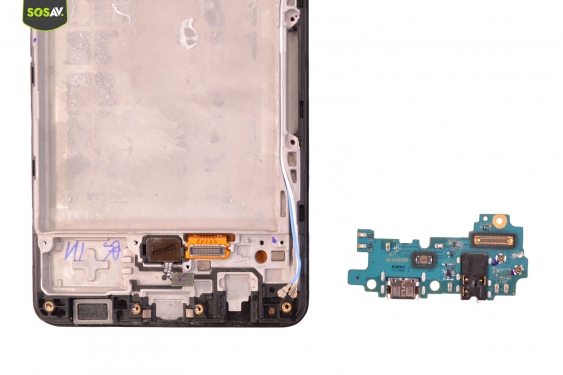 Guide photos remplacement connecteur de charge Galaxy A42 5G (Etape 14 - image 4)
