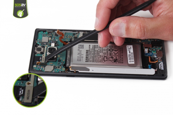 Guide photos remplacement connecteur de charge Galaxy Note 9 (Etape 18 - image 1)
