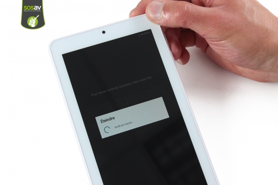 Guide photos remplacement vitre tactile et châssis Iconia one 7 (Etape 1 - image 3)