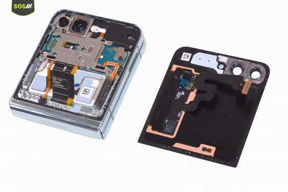 Guide photos remplacement batteries Galaxy Z Flip5 (Etape 7 - image 4)