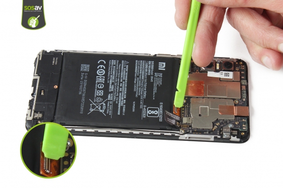 Guide photos remplacement haut-parleur interne Redmi Note 5 (Etape 14 - image 4)