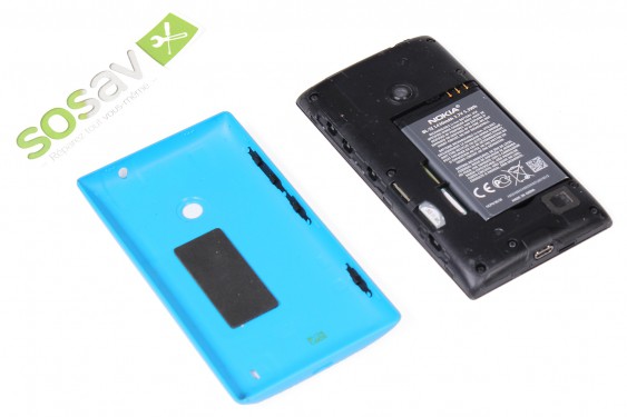 Guide photos remplacement vitre tactile Lumia 520 (Etape 3 - image 3)
