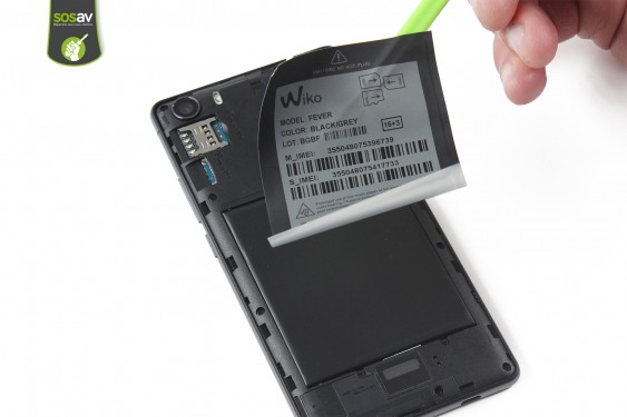 Guide photos remplacement batterie Wiko Fever 4G (Etape 7 - image 4)