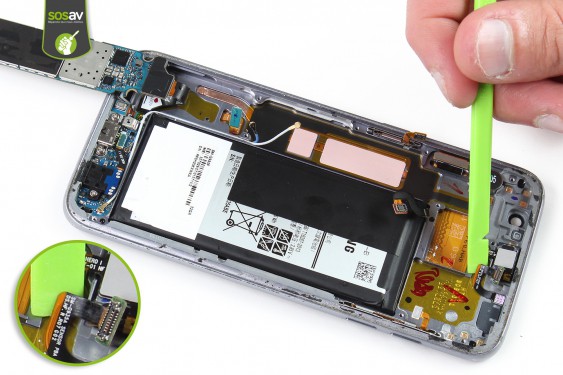 Guide photos remplacement capteur proximité/luminosité Samsung Galaxy S7 Edge (Etape 22 - image 1)