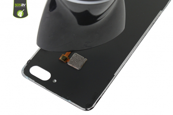 Guide photos remplacement vitre arrière / capteur d'empreinte Xiaomi Mi 8 Lite (Etape 8 - image 1)