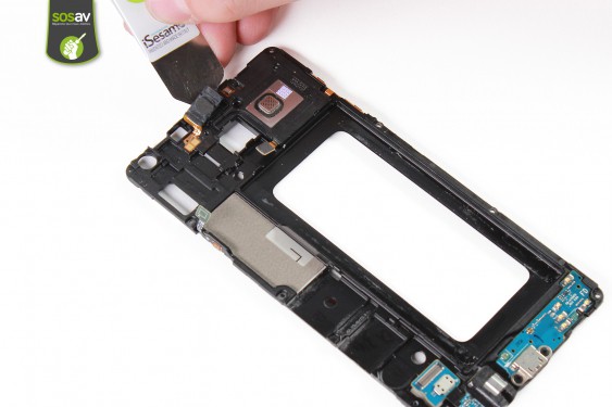Guide photos remplacement haut-parleur interne Samsung Galaxy A7 (Etape 33 - image 3)