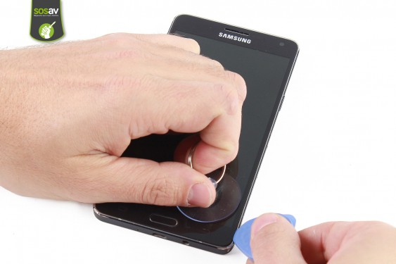 Guide photos remplacement batterie  Samsung Galaxy A7 (Etape 4 - image 3)