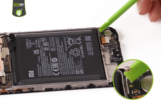 Guide photos remplacement vibreur Redmi Note 10 5G (Etape 14 - image 2)