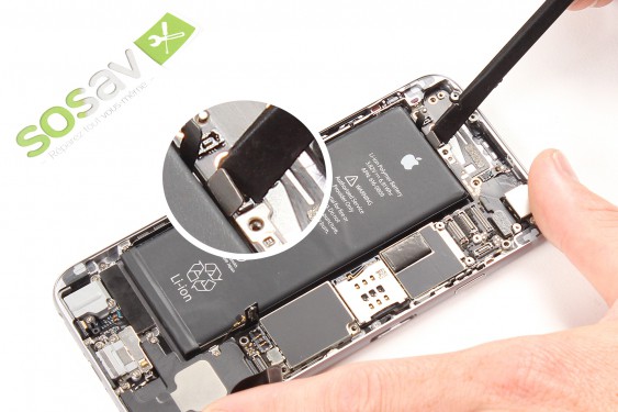 Guide photos remplacement bouton power iPhone 6 (Etape 21 - image 2)