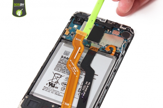 Guide photos remplacement batterie Galaxy A10 (Etape 12 - image 2)