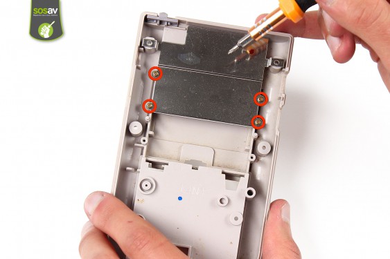Guide photos remplacement blindage métallique du logement cartouche Game Boy (Etape 9 - image 1)