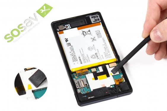 Guide photos remplacement batterie Xperia Z (Etape 6 - image 1)