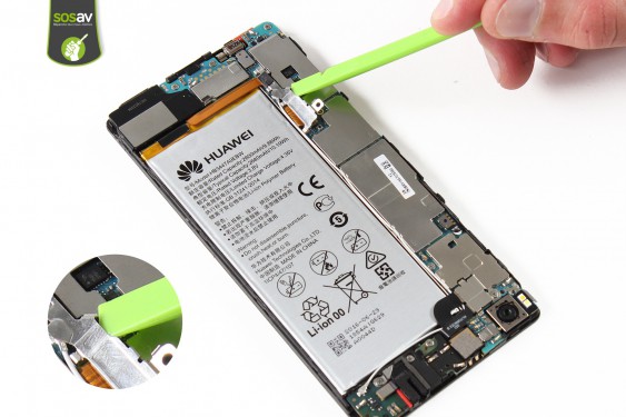 Guide photos remplacement batterie Huawei P8 (Etape 9 - image 2)